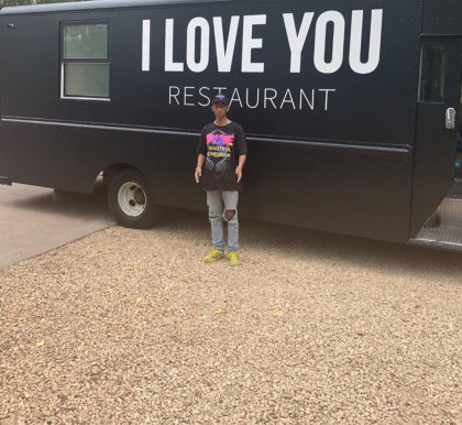 Jaden Smith Sets Up Healthy Vegan Food Truck To Feed La