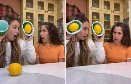 Daughter's Obvious Magic Trick Completely Amazes her Mom