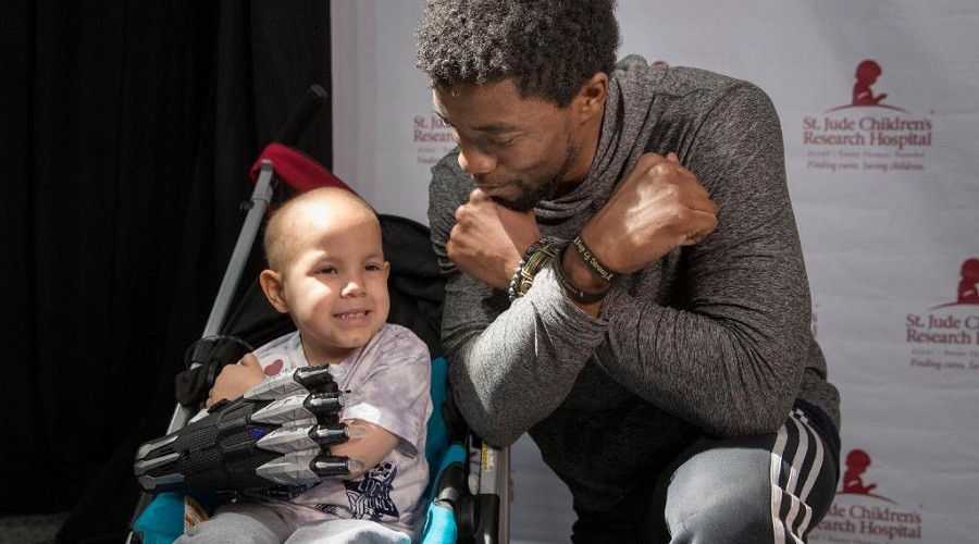 Chadwick Boseman visited terminally ill kids during cancer battle