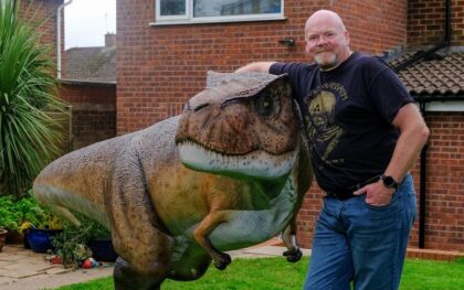 Husband Orders T-Rex Instead of Garden Gnome