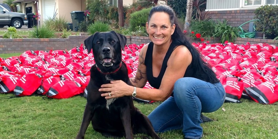 Wildfire Survivor Dog Inspired Her Mom to Help Other Fire Victims
