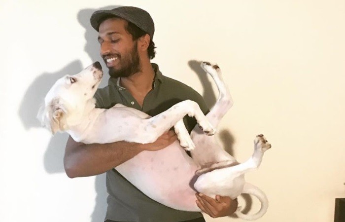 Man Becomes BFFs with Stray Dog he Rescued