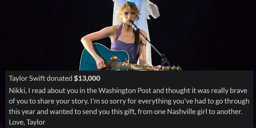 Taylor Swift Helps Two Struggling Moms with $13,000 Donations