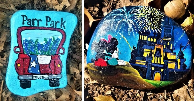 Thousands Send Painted Rocks to Make Texas Park More Magical