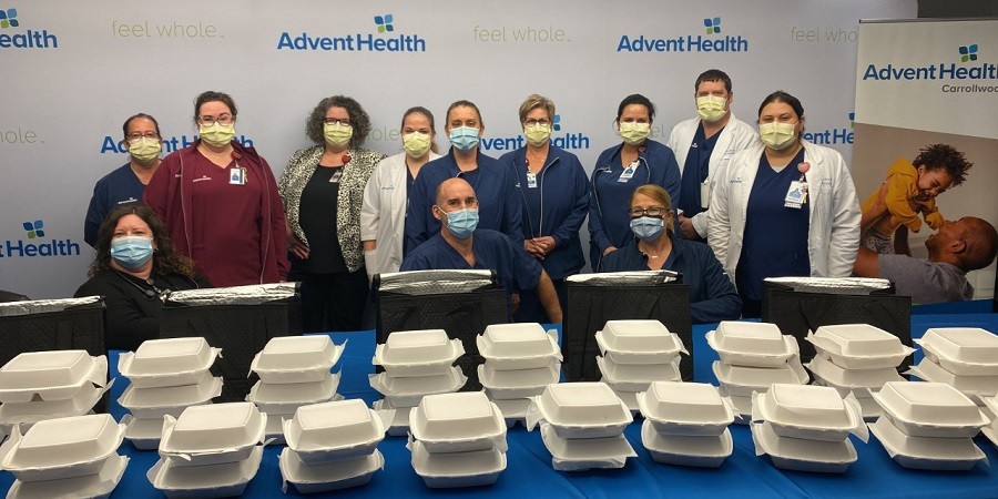 the weeknd gifts free meals to healthcare workers