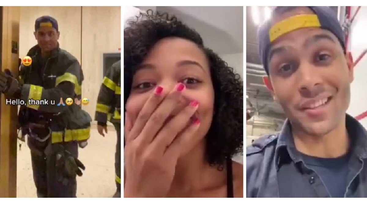 Internet Helps Find Hot Firefighter for Woman he Rescued From Stuck Elevator