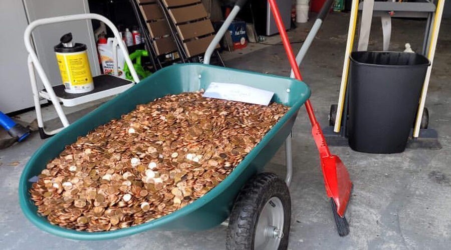 Coinstar helps out man who received 91k 'oily' pennies as final pay