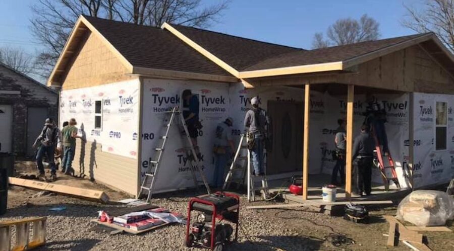 High School Students Rebuild Veteran's Home within 51 Days