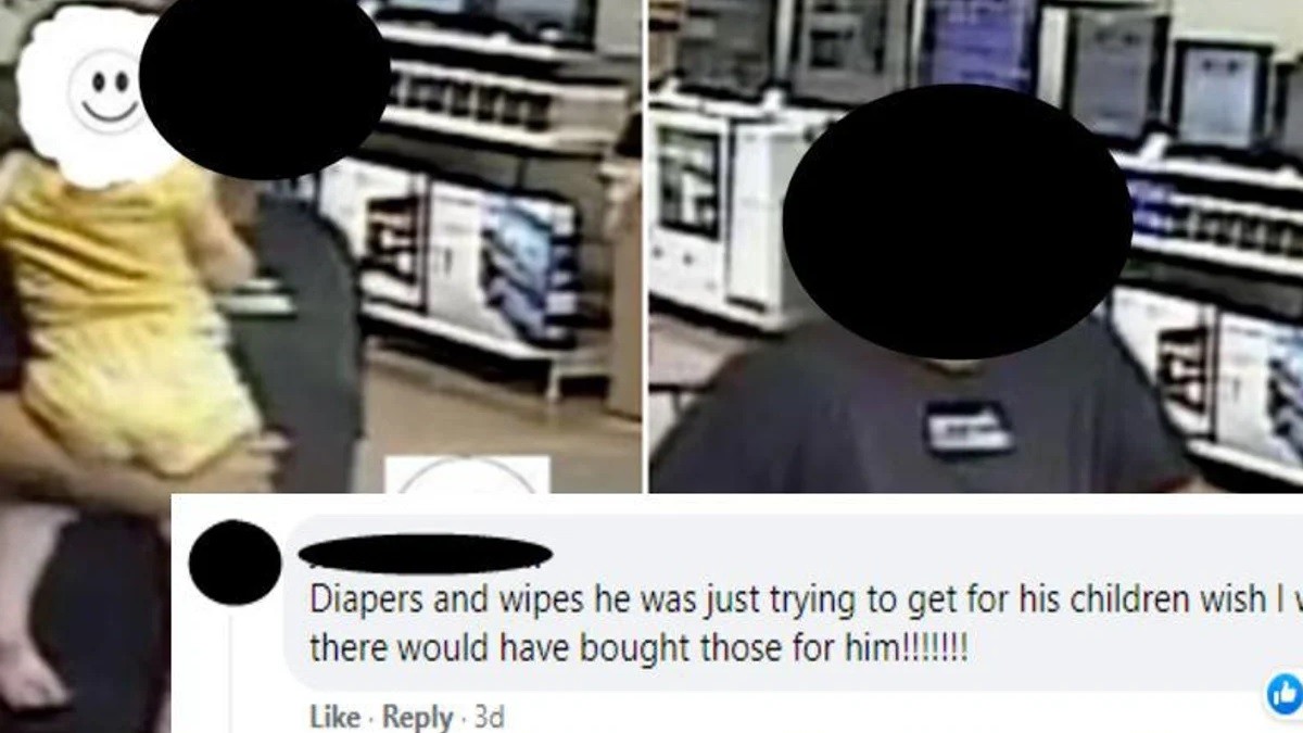 Community rallies for man who stole diapers, prompting police to not file charges
