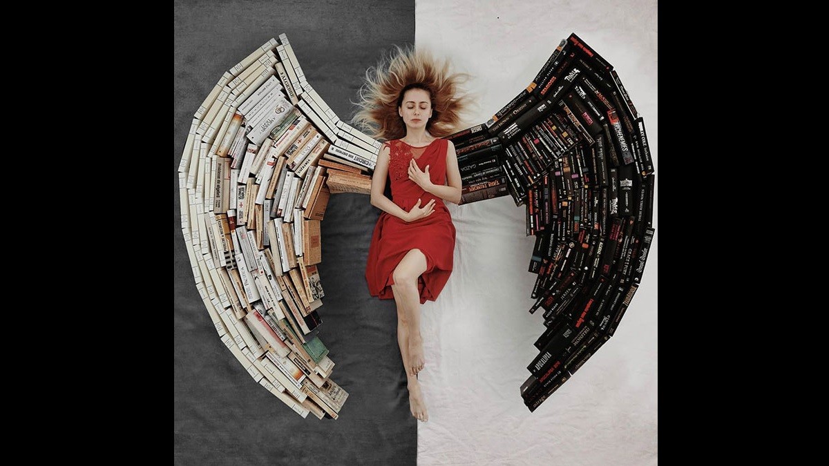 Stunning Photos Combine Artist's Love for Books and Photography