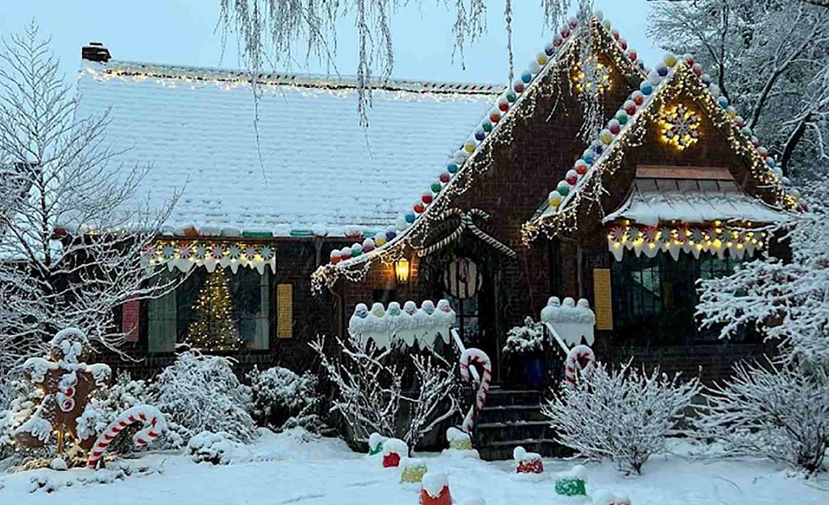Real-Life Gingerbread House