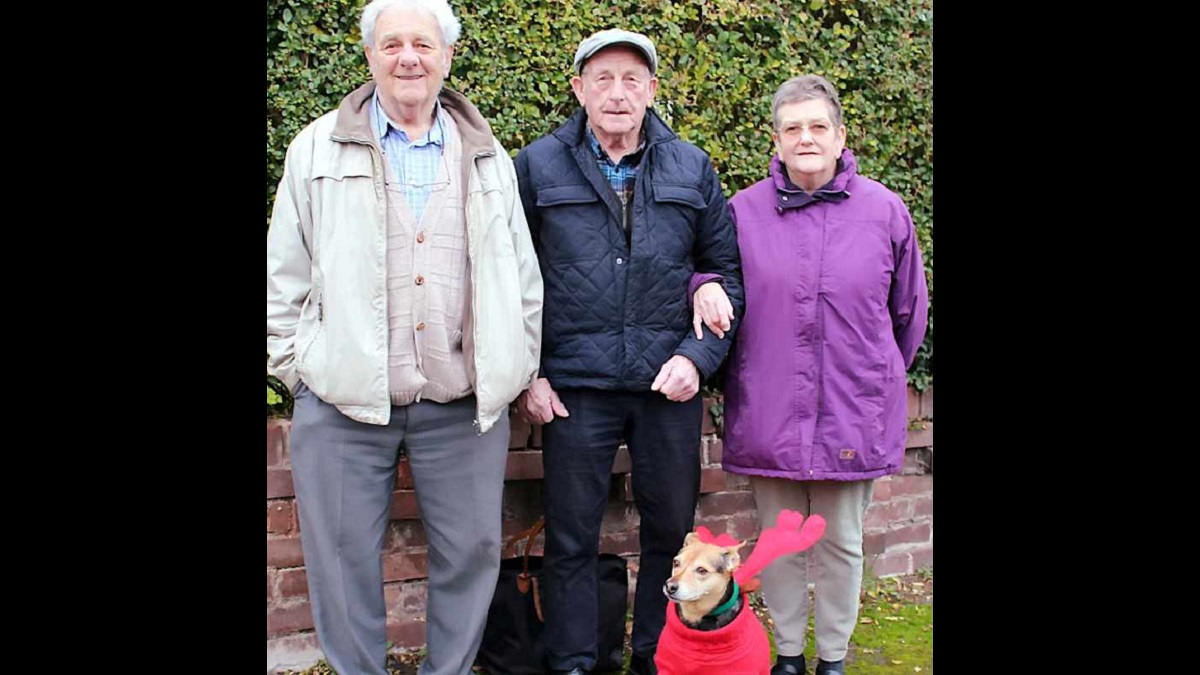 Litter-Picking Dog's Publicity Helps Reunite 80-Yr-Old Owner with Long-Lost Siblings
