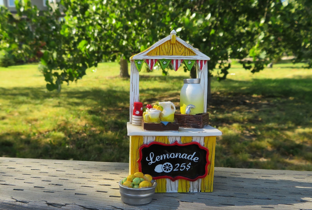 lemonade stand lemonade summer 2483297