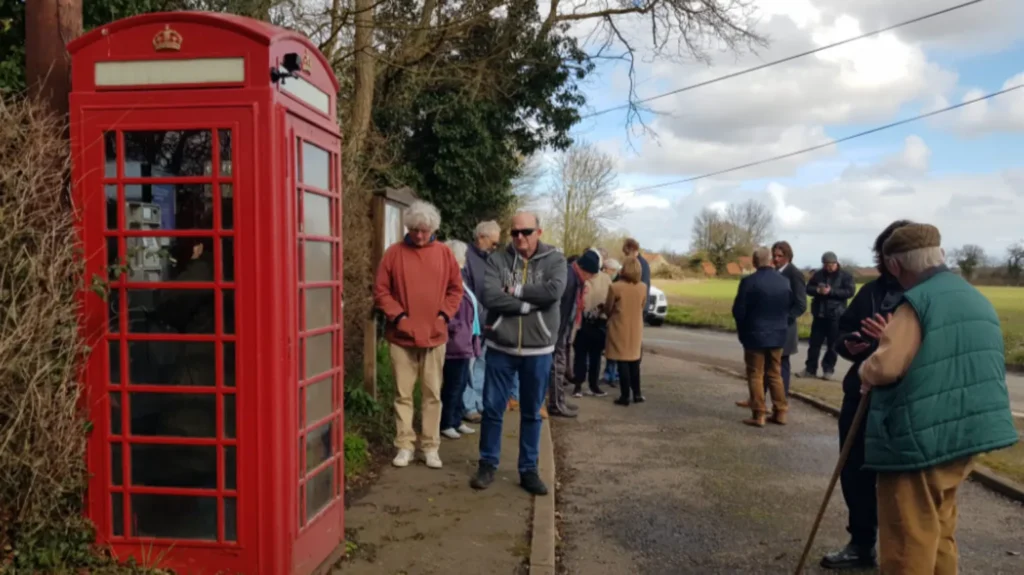 BT guidelines say a minimum of 53 calls need to be made from a phone box to keep it in use, but the one in Sharrington has now had more than 146