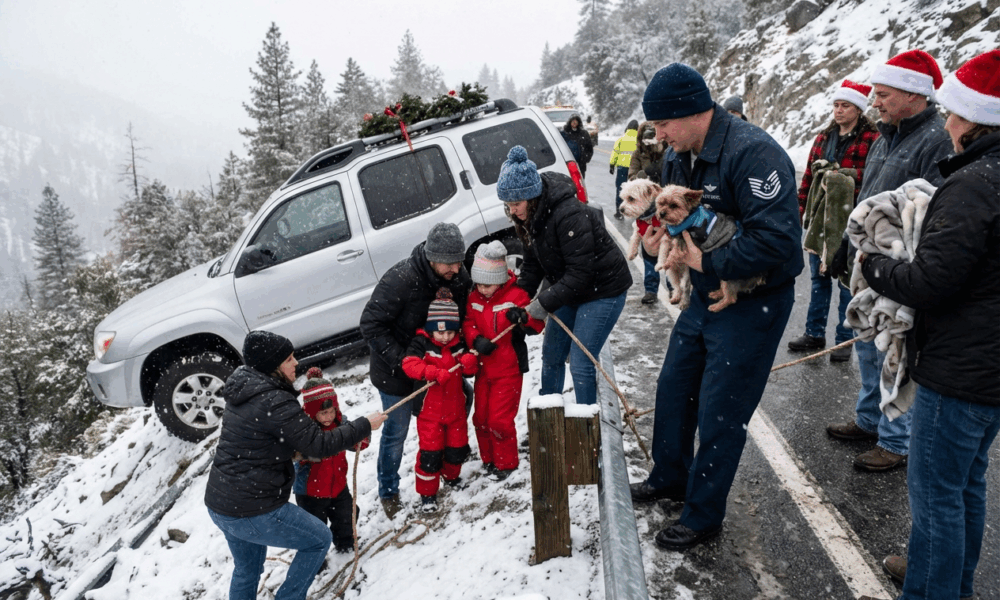 Heroic Rescue on Sierra Highway Brings Holiday Hope