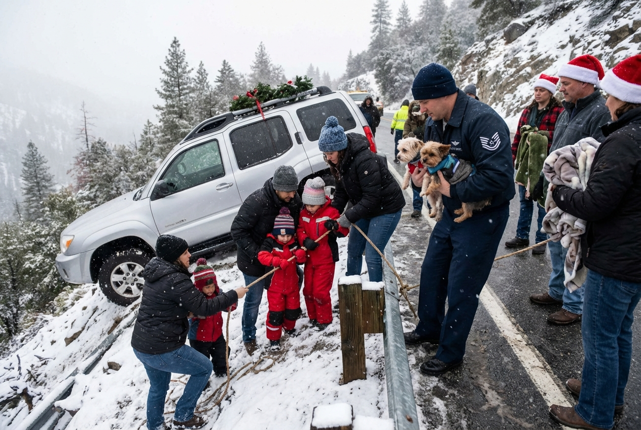 Heroic Rescue on Sierra Highway Brings Holiday Hope
