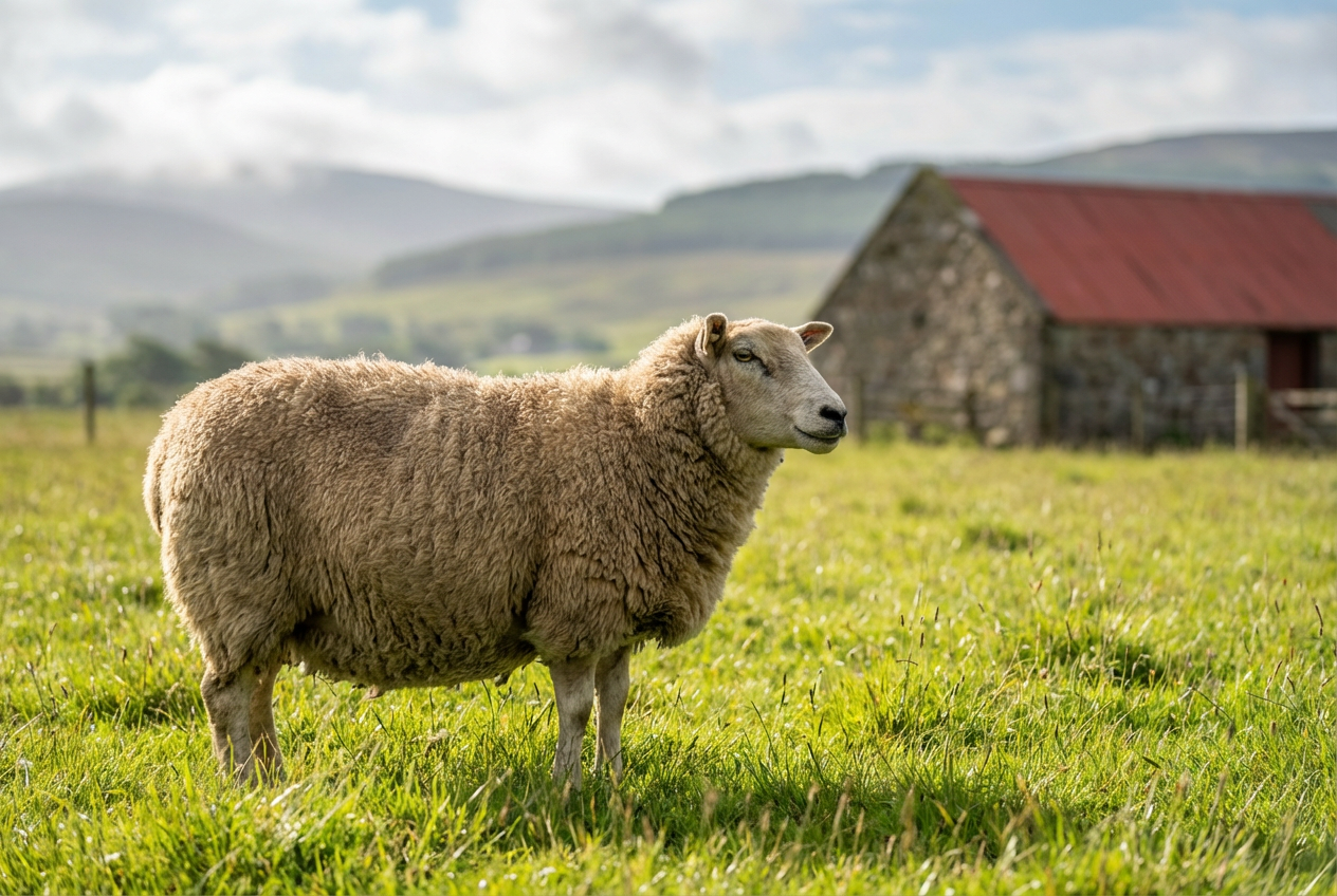 Fiona the Sheep Expecting Twins After Rescue