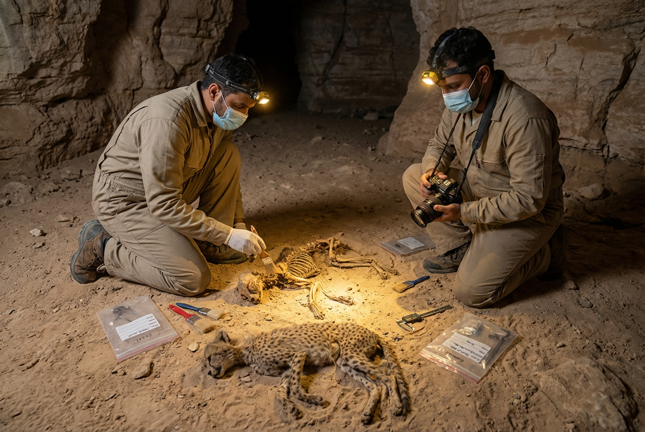 Mummified Cheetahs Offer Hope for Arabian Rewilding