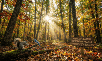 Wild Chestnut Trees Flourish in Maine Forests