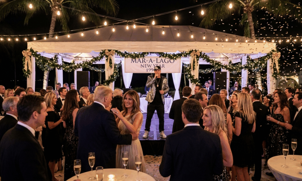 Vanilla Ice Brings Joy to New Year’s Eve Bash