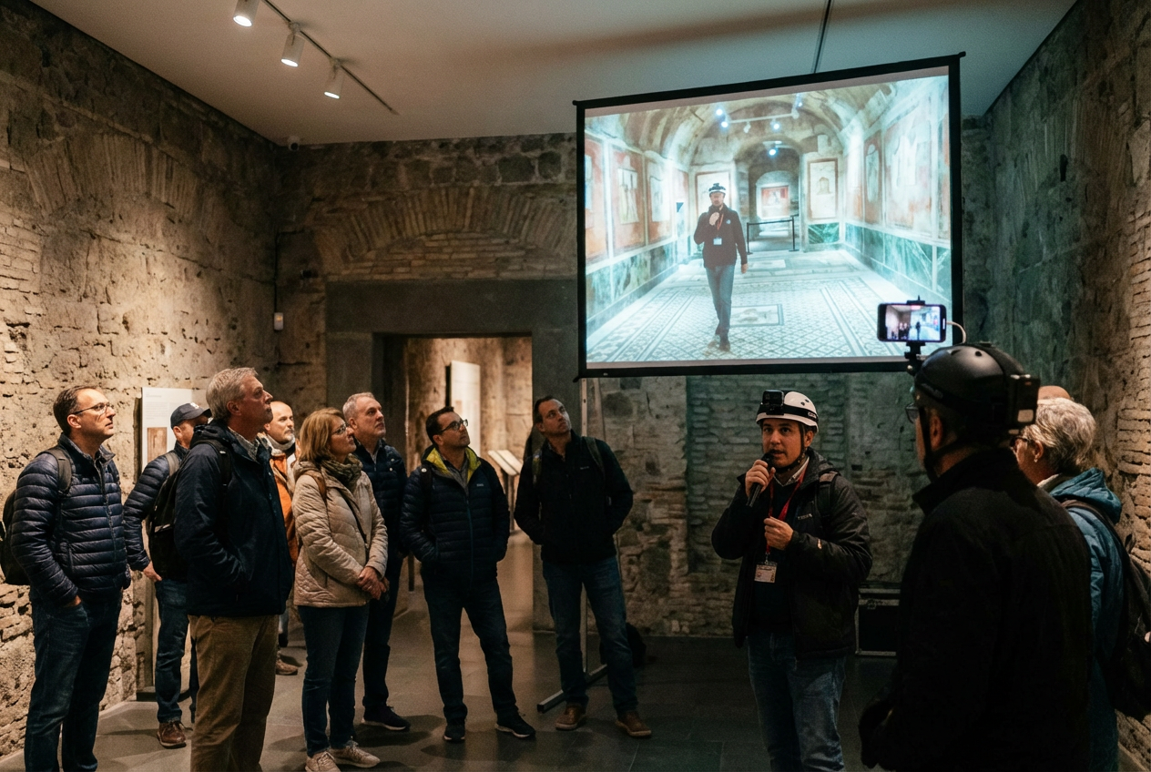 Underground Roman Villa Opens Through Virtual Tours