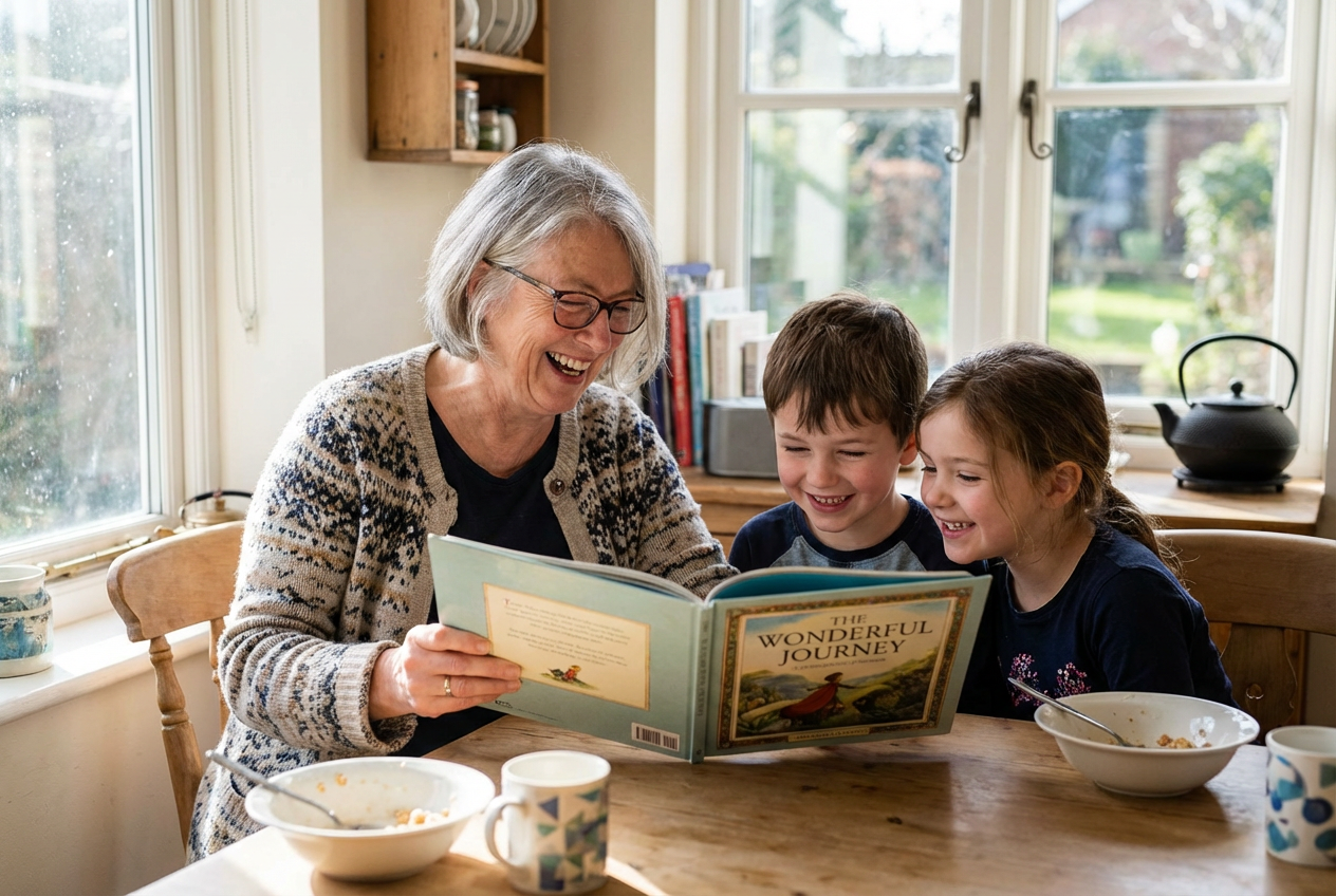 Grandparents’ Involvement Boosts Brain Health