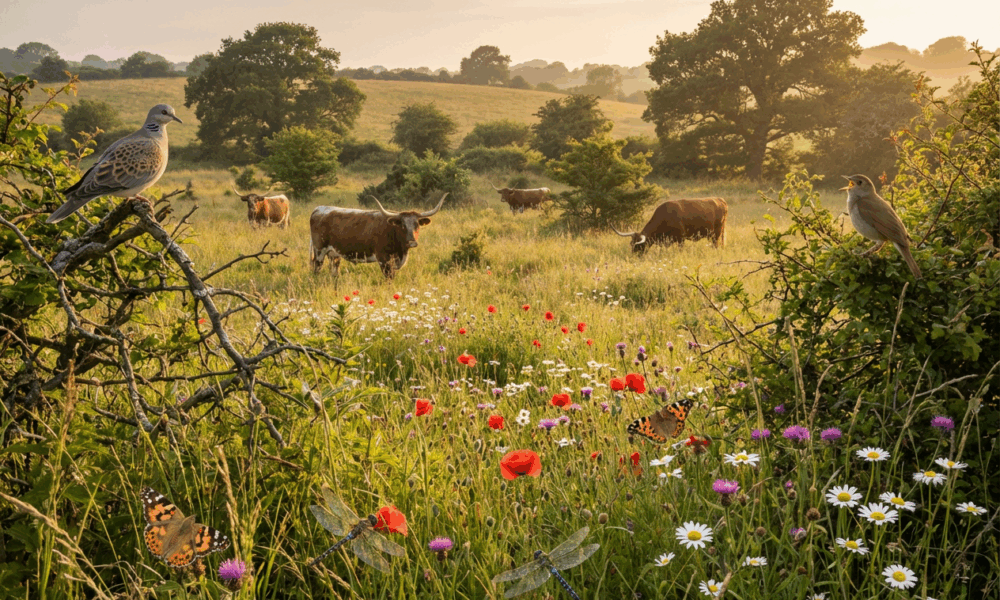 English Farm Transforms Into Wildlife Haven