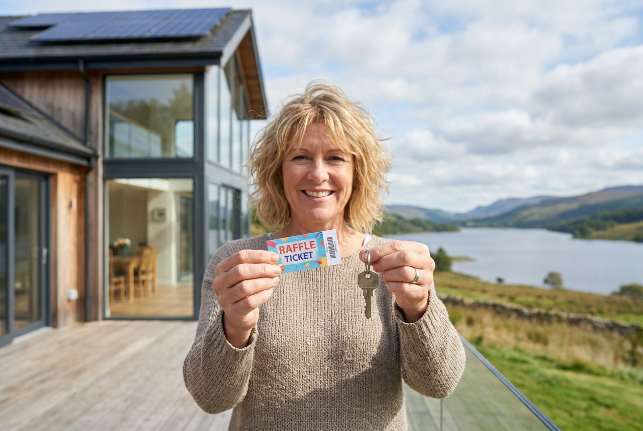 Wife Wins Dream Mansion After Taking a Chance