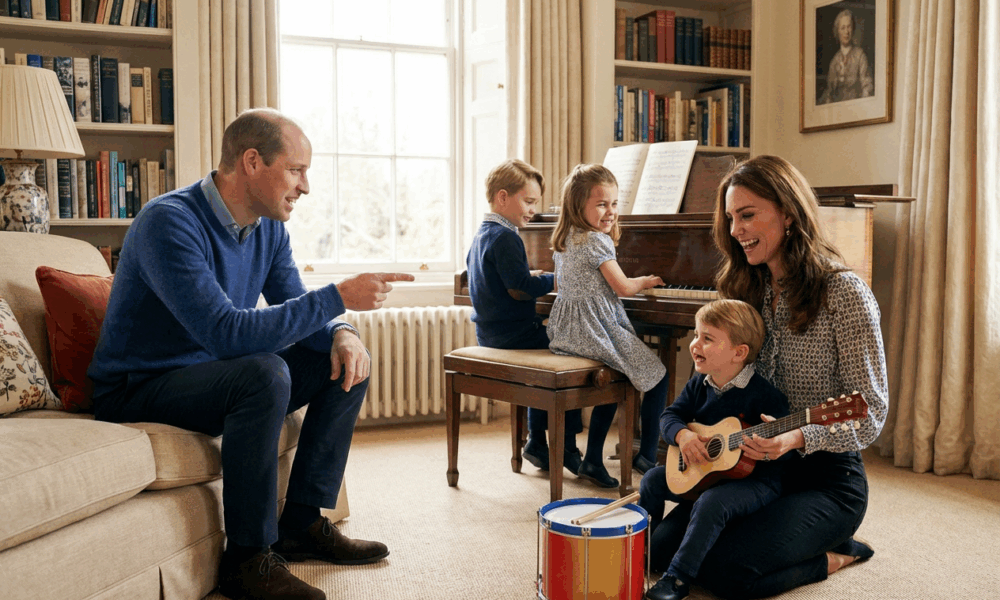 Royal Family Embraces Music and Play Together