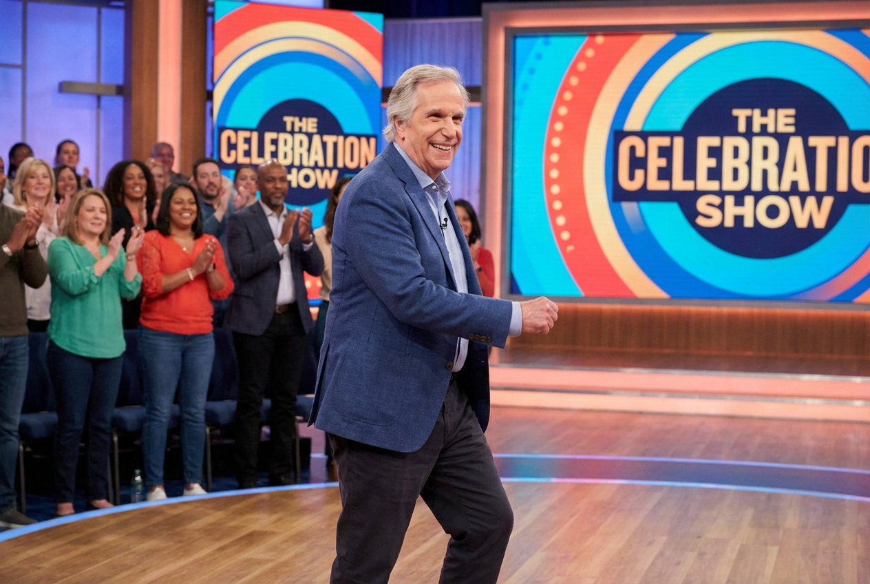 Henry Winkler Brings Joy With Dance Moves