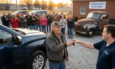 Community Gifts New Truck to Local Hero