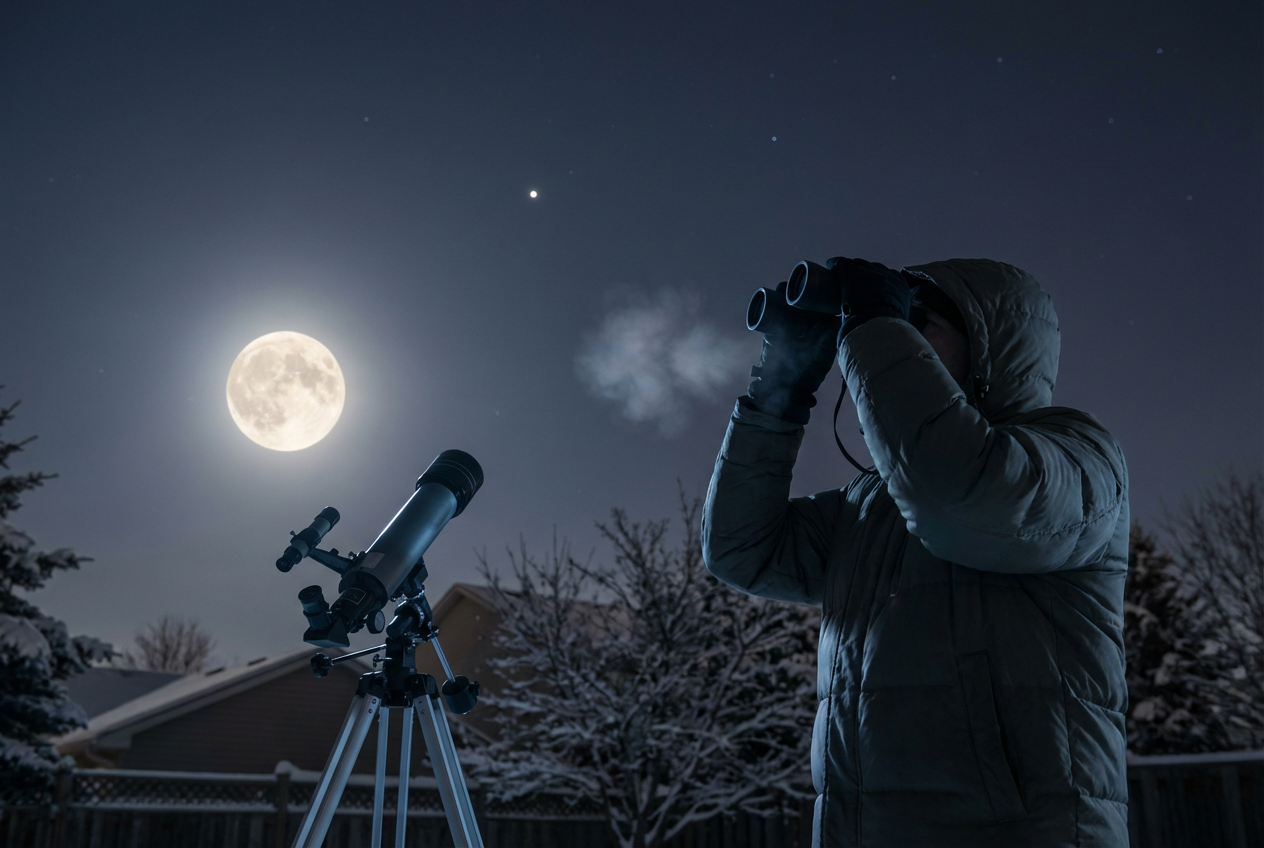 Stargazers Delight in January Jupiter Views