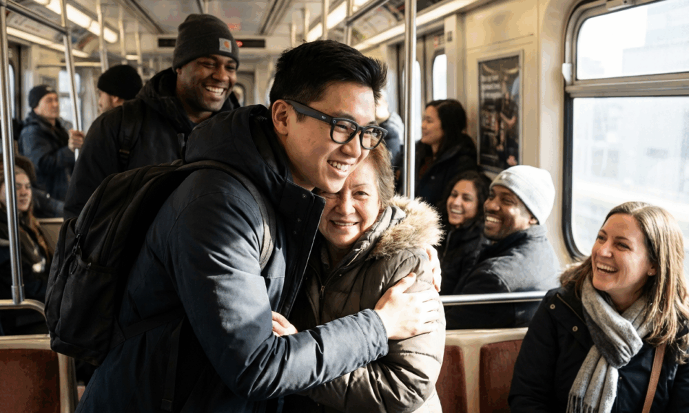 Toronto Man Spreads Smiles on Public Transit