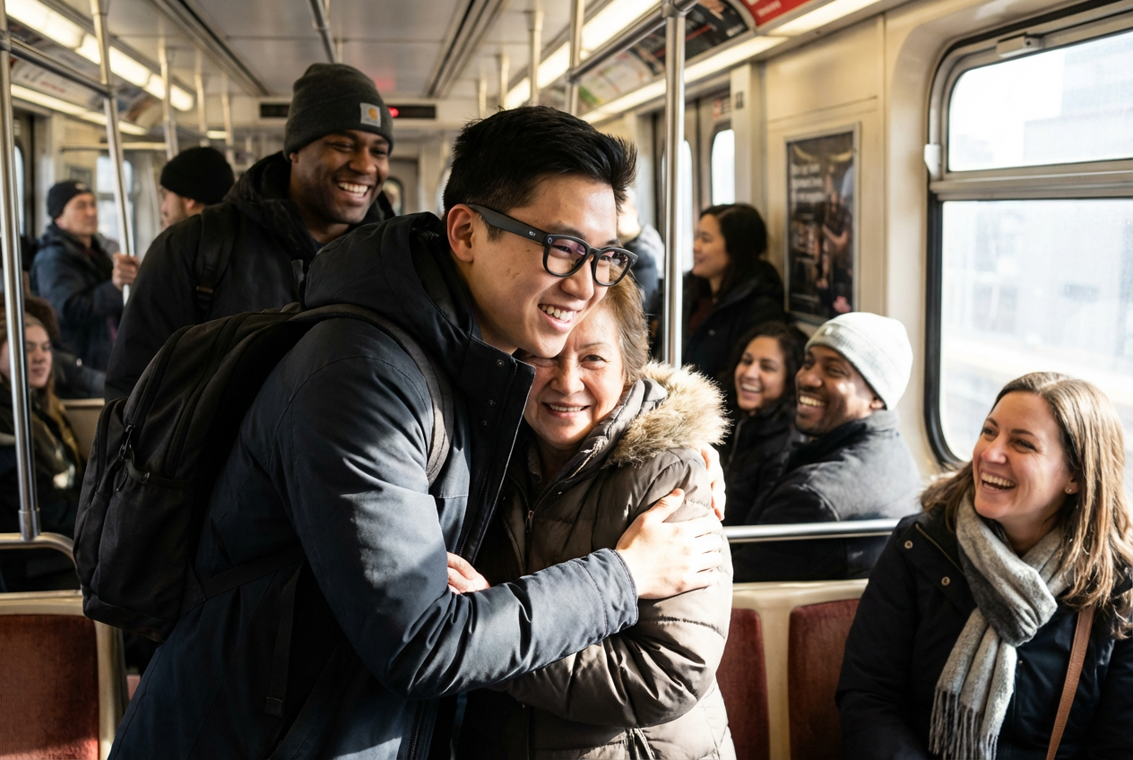 Toronto Man Spreads Smiles on Public Transit
