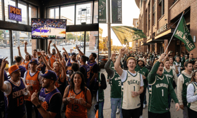 Phoenix Suns and Milwaukee Bucks Celebrate NBA Beginnings