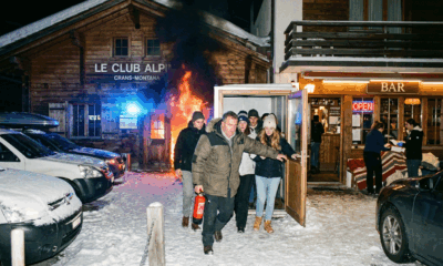 Father Saves Lives in Swiss New Year Fire