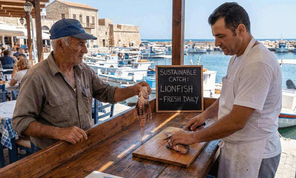 Lionfish Become Culinary Delight in Cyprus