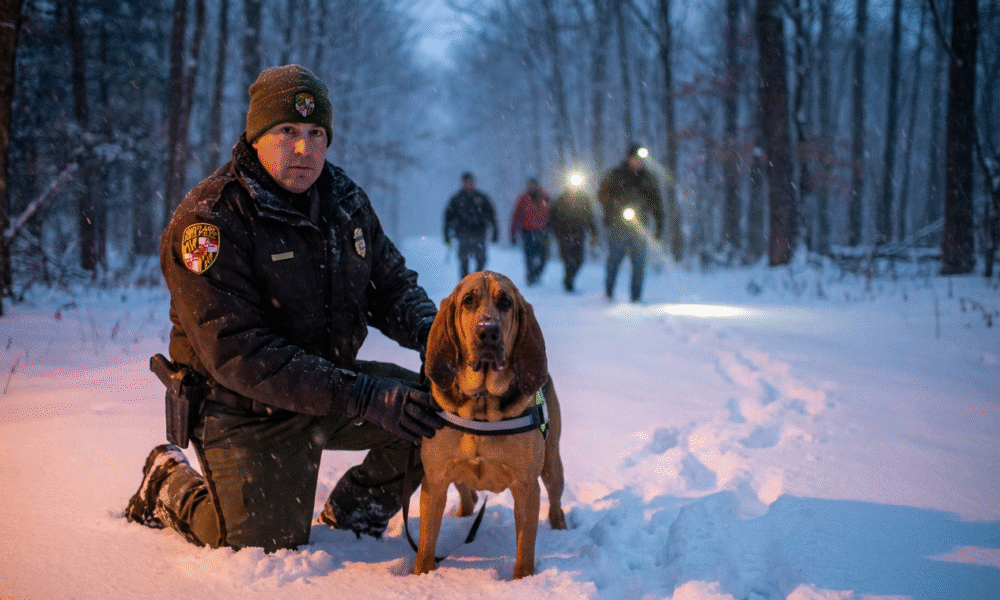 K-9 Hero Finds Missing Teen in Snowstorm