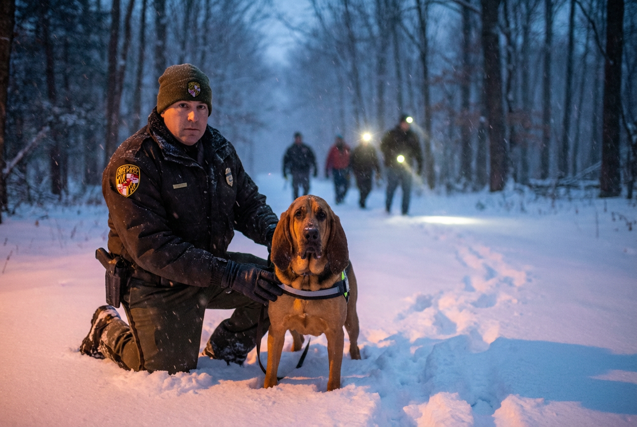 K-9 Hero Finds Missing Teen in Snowstorm