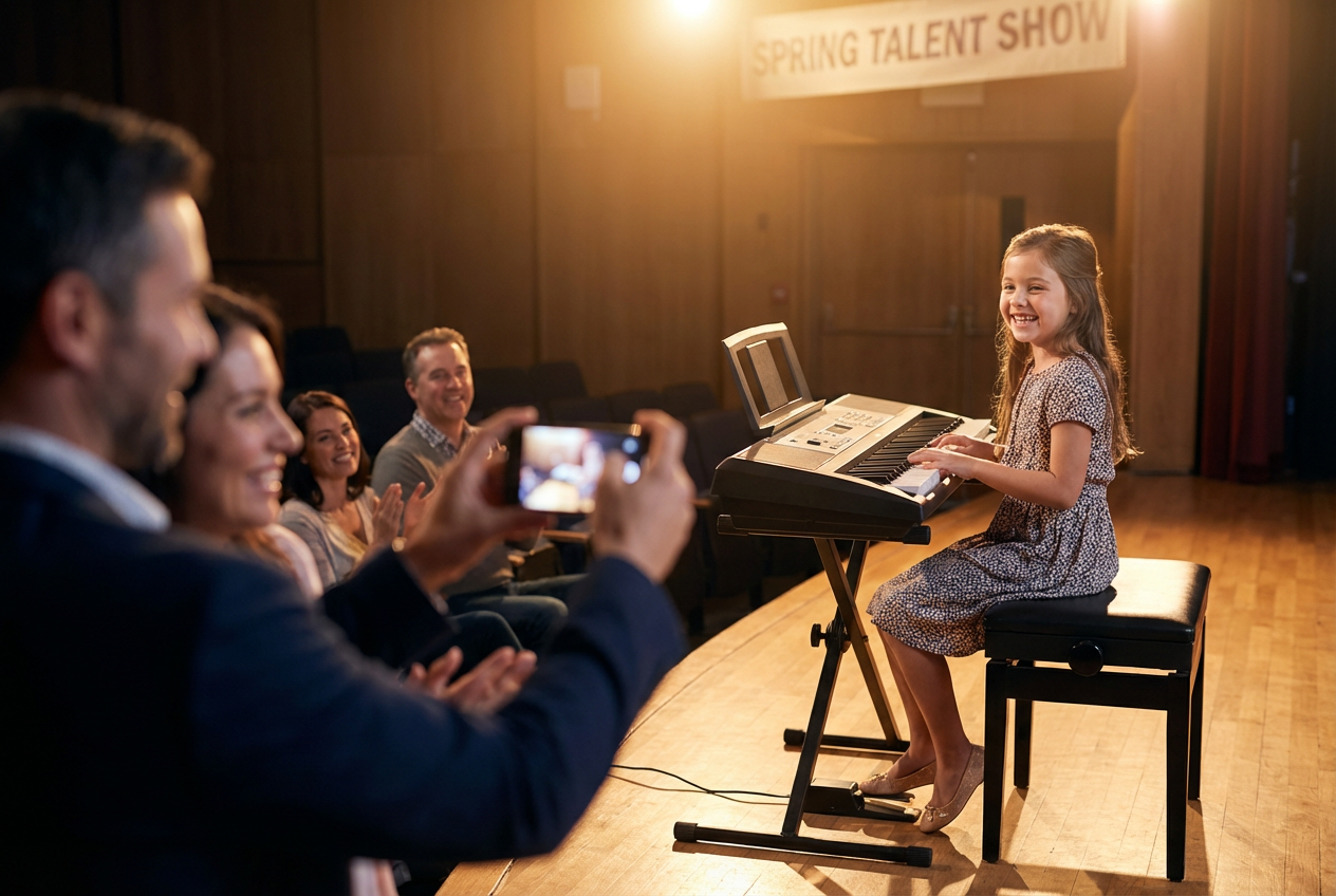 Young Girl Learns Piano in 48 Hours