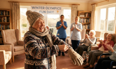 Doris Shines in Charming Senior Olympics