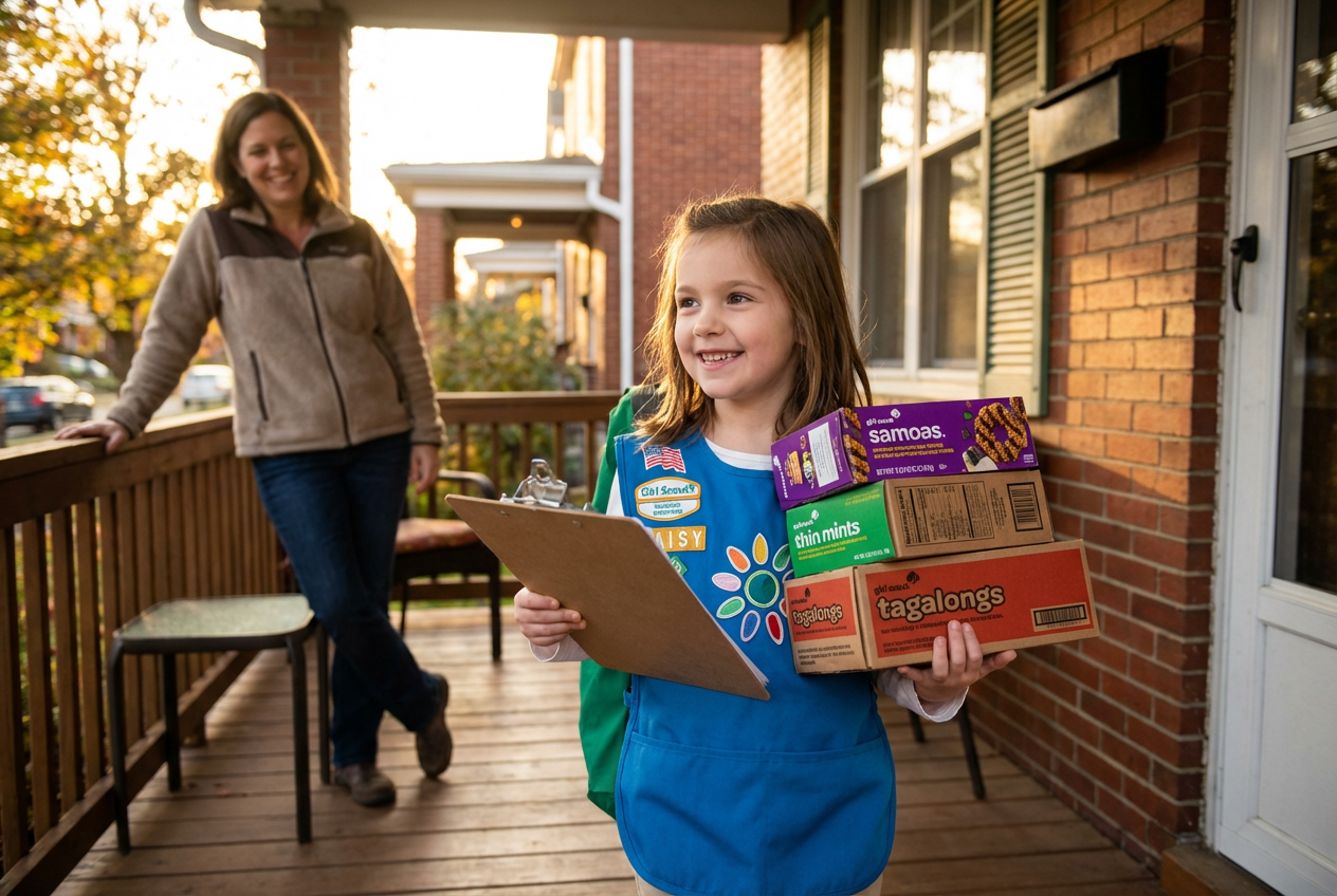 Six-Year-Old Breaks Cookie Sales Record