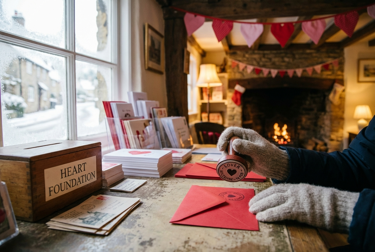 Lover Village Spreads Joy with Valentine Cards