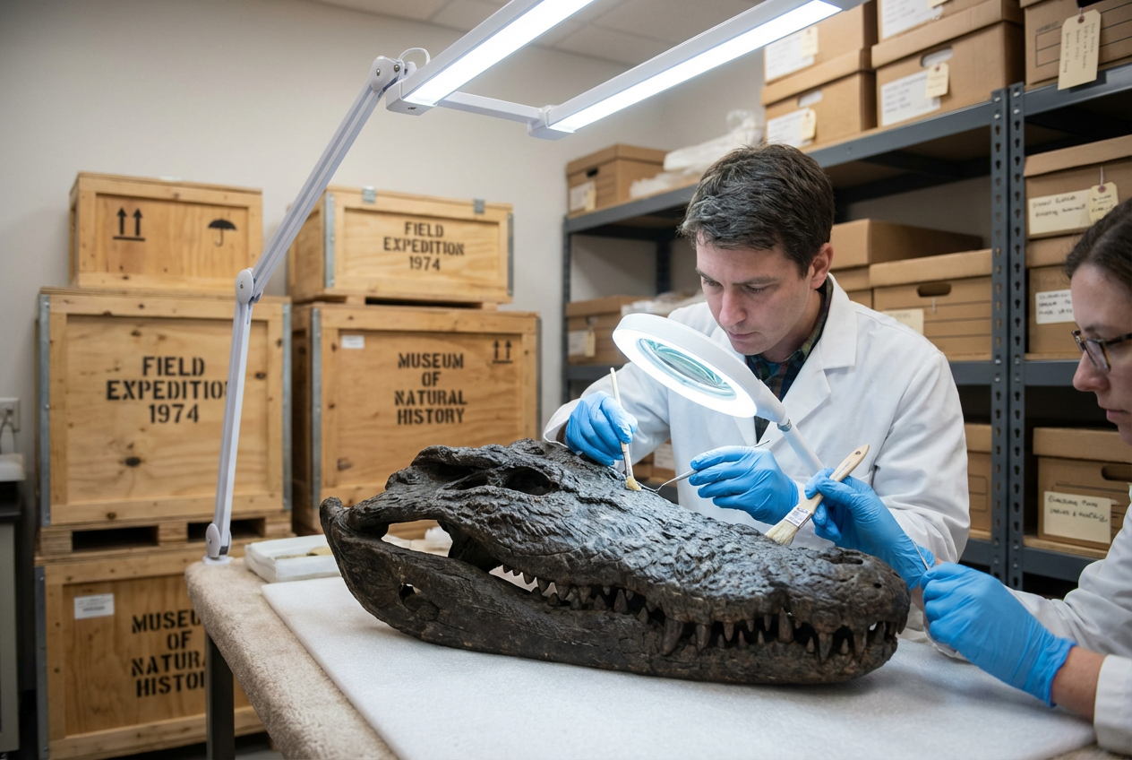 Serendipitous Fossil Rediscovery Reveals Epic Swim