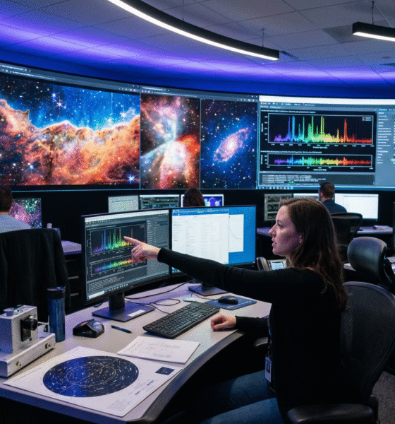 Webb Telescope Spots Ancient, Bright Galaxy