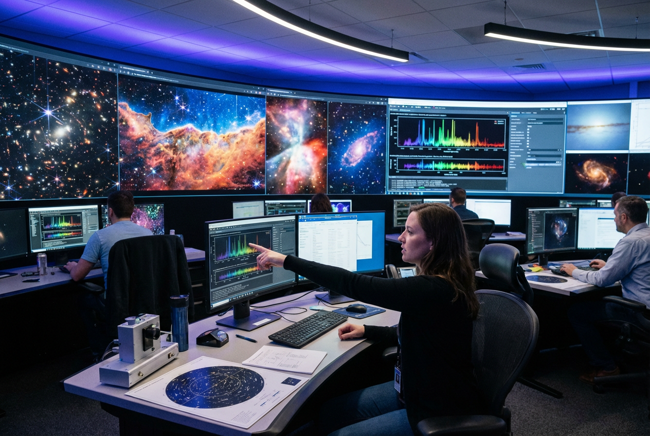 Webb Telescope Spots Ancient, Bright Galaxy