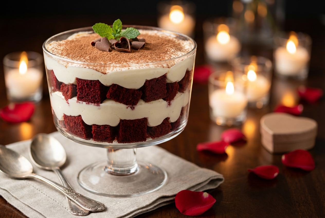 Red Velvet Tiramisu Delights Taste Buds