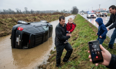 Hero Saves Family After Canal Car Crash