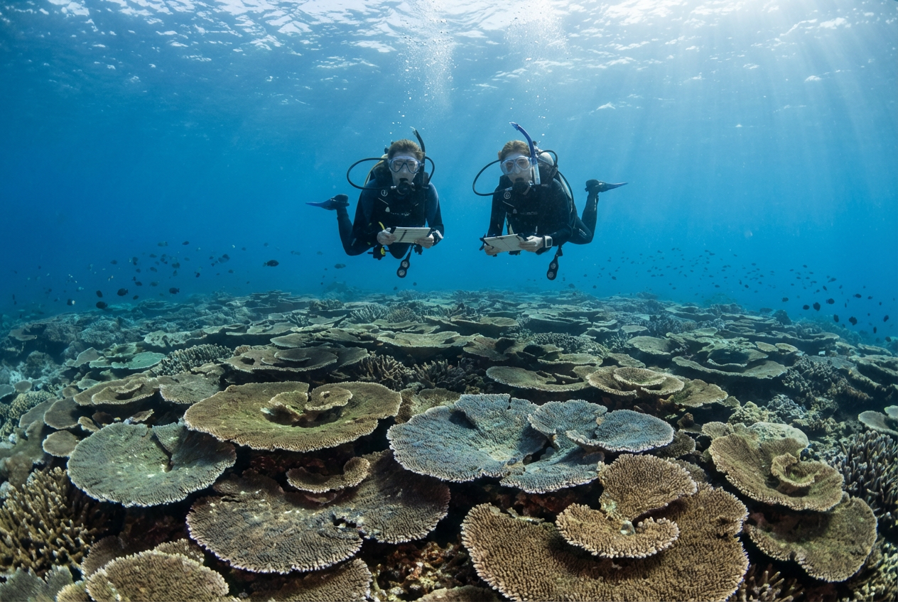 Mother-Daughter Duo Uncovers Massive Reef Coral Giant