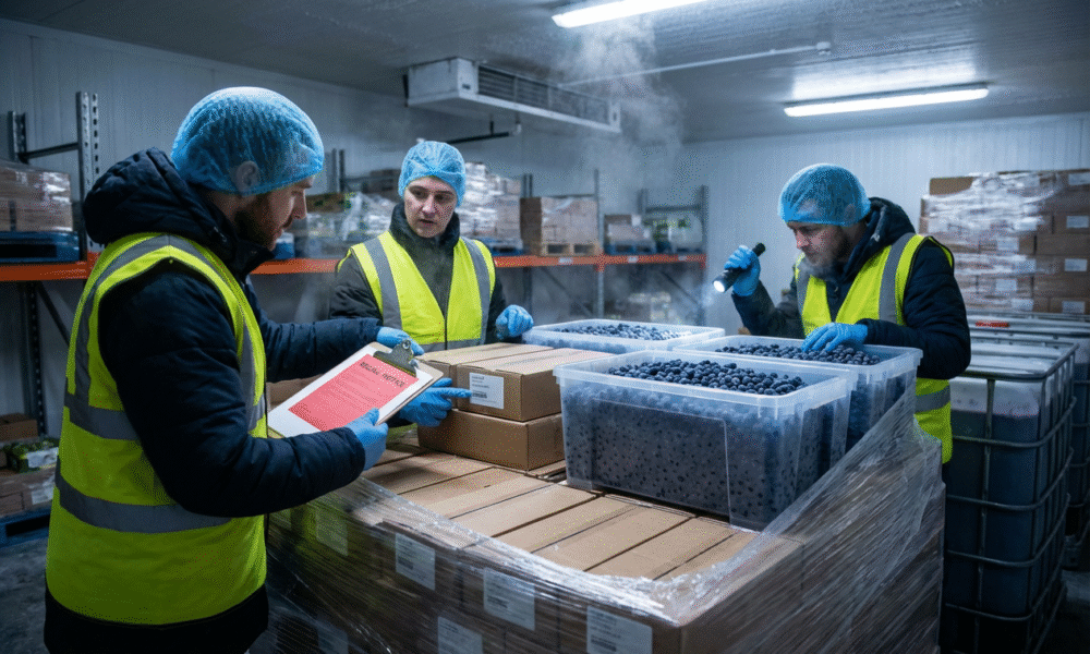 Swift Blueberry Recall Protects Public Health